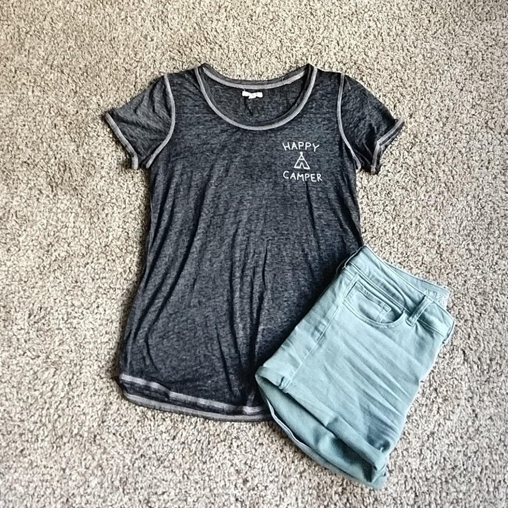 Maurices Happy Camper Graphic Tee | Size M